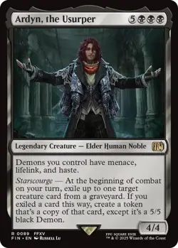 Ardyn, the Usurper 89 Rare FINAL FANTASY Magic: The Gathering Near Mint - Image 1