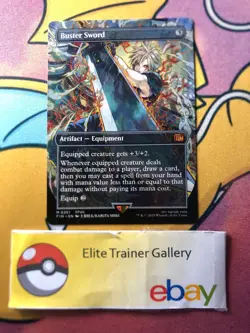 Final Fantasy MTG: Buster Sword (Borderless non-foil Near Mint) - Image 1