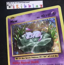 Mew 53/108 PL Holo Foil Rare Evolutions Pokemon Card. Free Tracked Shipping! - Image 3