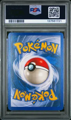 2002 Pokemon Expedition #18 Meganium Holo PSA 8 NM-MT - Image 2