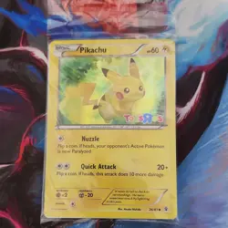 Pokemon Pikachu Toys R Us Stamped Promo Holo Card, Sealed, 26/83, Generations - Image 1