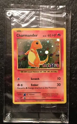 Charmander New Sealed Promo Toys R Us Pokemon Card 9/108 XY Evolutions Holo M/NM - Image 1