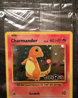 Charmander New Sealed Promo Toys R Us Pokemon Card 9/108 XY Evolutions Holo M/NM - Image 2