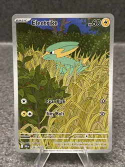 🔥 Electrike #196/182 Illustration Rare NM | Destined Rivals - 2025 Pokemon Card - Image 1