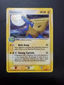 Manectric 8/100 Holo Rare Pokemon Crystal Guardians HP - Image 2