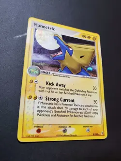 Manectric 8/100 Holo Rare Pokemon Crystal Guardians HP - Image 4