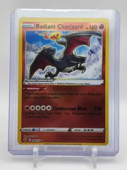 Pokemon TCG Radiant Charizard Crown Zenith 020/159 Holo Radiant Rare - Image 1