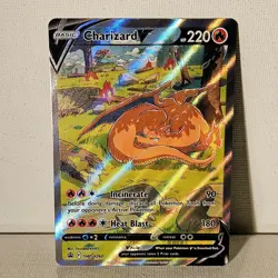 Charizard V: UPC SWSH260 Black Star Promo Full Art Pokemon TCG Possible PSA 10 - Image 2