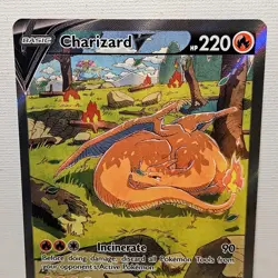 Charizard V: UPC SWSH260 Black Star Promo Full Art Pokemon TCG Possible PSA 10 - Image 4