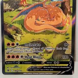 Charizard V: UPC SWSH260 Black Star Promo Full Art Pokemon TCG Possible PSA 10 - Image 5