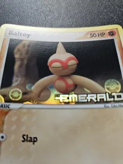 Pokemon EX Emerald Baltoy Stamped Reverse Holo 43/106 NEAR MINT - Image 2