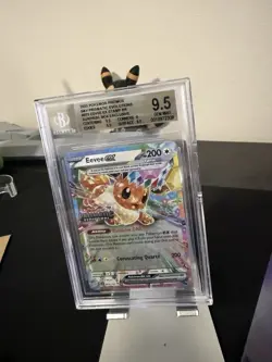 2025 POKEMON SV PRISMATIC EVOLUTIONS #075/131 EEVEE EX PROMOS STAMPED BGS 9.5 - Image 1
