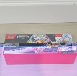 Pokemon Prismatic Evolutions Surprise Box & Booster Bundle Sams Club SEALED - Image 3