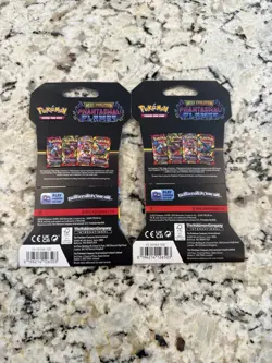 Pokemon TCG: Mega Evolution Phantasmal Flames Booster Two (2) Packs NEW - Image 2