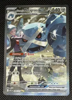 Steven’s Metagross EX 289/217 Full Art Ascended Heroes NM Pack Fresh Pokemon TCG - Image 1