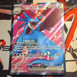 Salamence ex EX Holo Ultra Rare 177/159 Sv09 Journey Together 320 HP Pokemon TCG - Image 1
