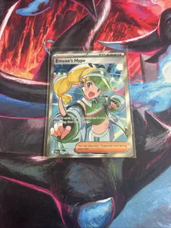 Emcee's Hype Ultra Rare SV10: #220/182 - Destined Rivals - Pokemon TCG - NM - Image 1