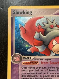 SWIRL Slowking 14/115 - EX Unseen Forces Vintage Holo Rare 2005 - Pokemon DMG - Image 3