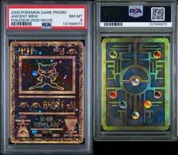 PSA 8 Ancient Mew Holo 2000 Pokemon Movie Game Promo - Image 3