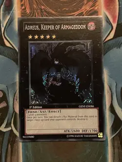 Euro Adreus, Keeper of Armageddon GENF-EN086 Generation Force 1st Edition VLP - Image 1