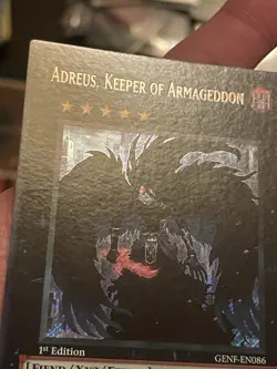 Euro Adreus, Keeper of Armageddon GENF-EN086 Generation Force 1st Edition VLP - Image 4