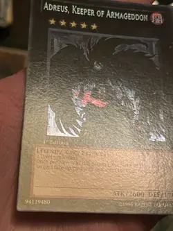 Euro Adreus, Keeper of Armageddon GENF-EN086 Generation Force 1st Edition VLP - Image 5