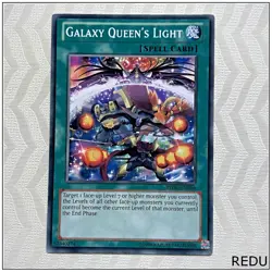 Galaxy Queen's Light - REDU-EN056 - Common Unlimited Yugioh - Image 1