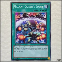 Galaxy Queen's Light - REDU-EN056 - Common 1st Edition Yugioh - Image 1