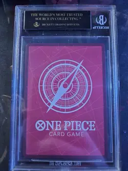 2026 BGS 10 Black Label One Piece Roronoa Zoro Serial For Asia OP12-020 #1313 - Image 2