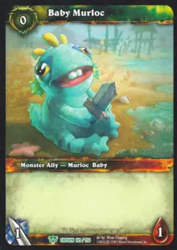 World of Warcraft TCG Baby Murloc - Crown of the Heavens 149/198 - Image 1