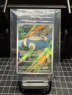 Snorlax SVP EN 051 Black Star Promo Scarlet & Violet Pokemon 151 Card - SEALED - Image 1