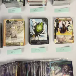 Force Of Will TCG CCG Huge Mixed Card Collection Lot Over 1,800 Cards Some Foil - Image 5