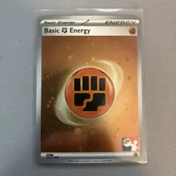 Fighting Energy Holo Prize Pack Series Promo Series 5 Pokemon Card NM/LP - Image 1
