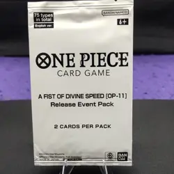 Bandai Namco One Piece Card Game OP-11 Release Event Pack 2 Cards English - Image 1