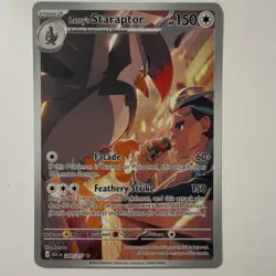 Pokemon Larry's Staraptor Full Art Rare Card 249/217 ASC EN 150 HP 2026 - Image 1