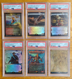 MTG Lot of PSA Graded Assassin's Creed Magic Cards 6 Bayek Senu Kassandra Eivor+ - Image 1