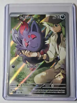N's Zorua - 189 SVP SV: Scarlet & Violet Promo Cards Promo NM - Image 1