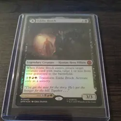 MTG - Eddie Brock / Venom Lethal Protector Foil MarvelbSpider-Man. Pack Fresh NM - Image 1