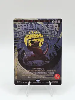 Splinter, Vengeful Sensei TMNT Secret Lair Last Ronin Foil Near Mint - Image 1