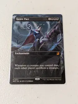MTG Grave Pact (Anime Borderless) Wilds of Eldraine: Enchanting Tales NM - Image 1