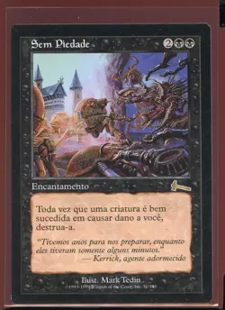 No Mercy Sem Piedade Rare Ex/NM Urza's Legacy Portuguese Magic the Gathering MTG - Image 1
