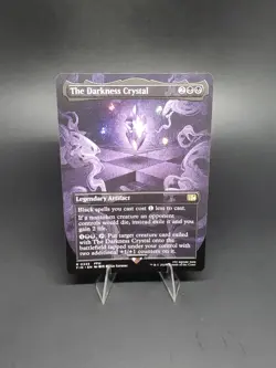 The Darkness Crystal (Borderless) Final Fantasy Regular MTG 0335 LP - Image 1