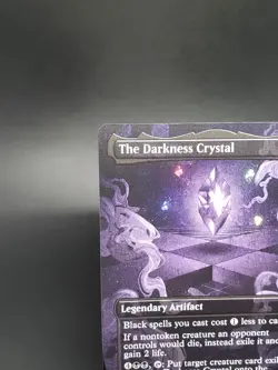 The Darkness Crystal (Borderless) Final Fantasy Regular MTG 0335 LP - Image 2