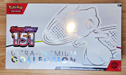 Pokemon Scarlet & Violet 151 Ultra-Premium Collection Box Mew English (SEALED) - Image 1