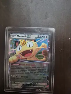 Pokemon Tcg Meowth EX 062/088 Double Rare Perfect Order - Image 1