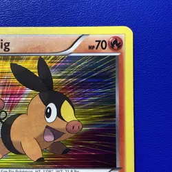 🔥 Tepig BW02 Black Star Promo - Holo Rare NM | Black & White - 2011 Pokemon TCG - Image 4
