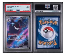 (PSA 9) Pokemon Simplified Chinese Gem Pack 3 CBB3C - Gengar 03 07/07 - Image 1