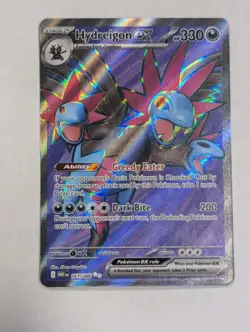 Hydreigon ex 161/086 Sv: White Flare Holo Pokemon TCG NM - Image 1