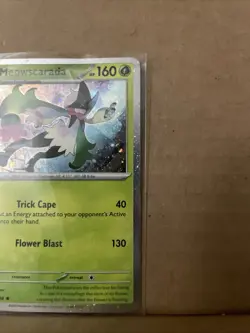 Pokemon TCG Meowscarada Scarlet & Violet Base Set 015/198 Reverse Holo Promo - Image 4