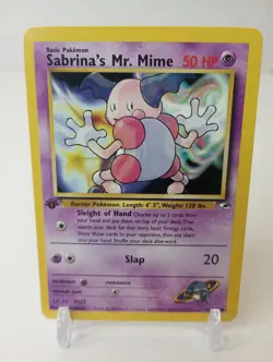 Sabrina's Mr. Mime - 94/132 - Gym Heroes - 1st Edition - Pokemon - NM - Image 1